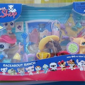 NIB LPS Littlest Pet Shop Raceabout Ranch